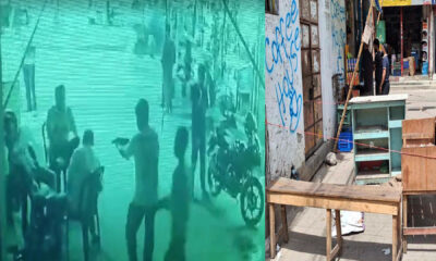মধ্যবাড্ডায় বিএনপি নেতা কামরুল আহসান সাধনকে প্রকাশ্যে গুলি করে হত্যা করা হয়। ছবিটি সংগৃহীত