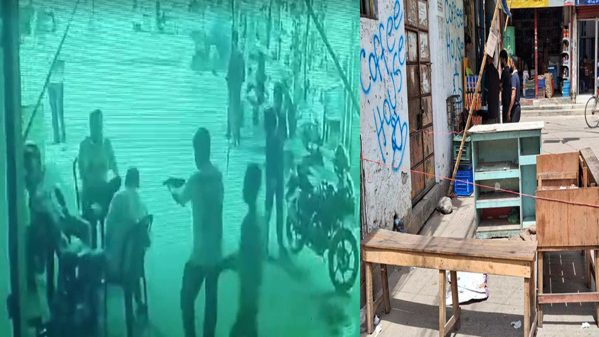 মধ্যবাড্ডায় বিএনপি নেতা কামরুল আহসান সাধনকে প্রকাশ্যে গুলি করে হত্যা করা হয়। ছবিটি সংগৃহীত