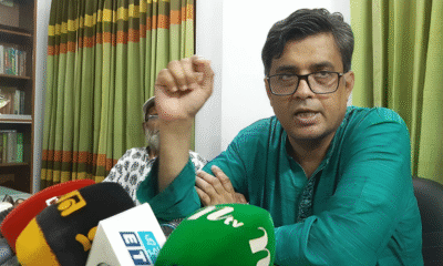 মাগুরায় সাংবাদিকদের সঙ্গে মতবিনিময়কালে প্রেস সচিব শফিকুল আলম।