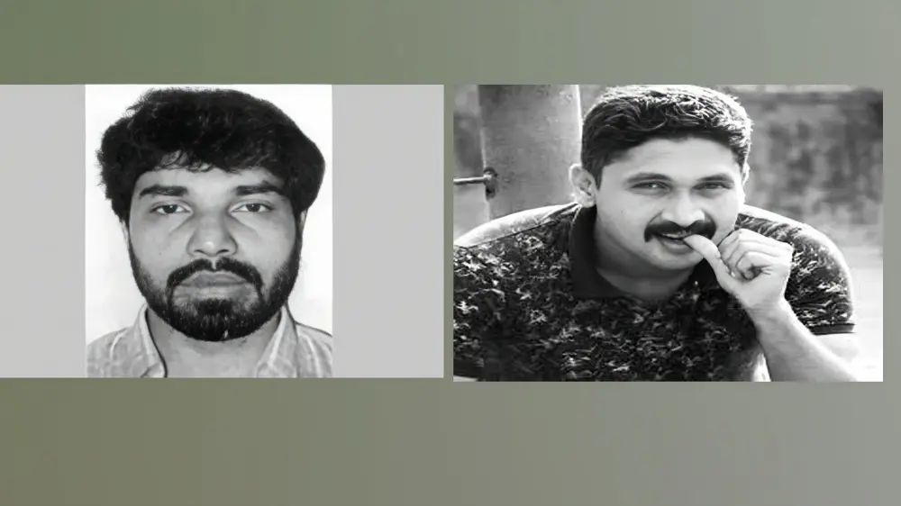শীর্ষ সন্ত্রাসী সুব্রত বাইন ও মোল্লা মাসুদ।