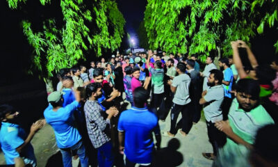 জাবিপ্রবি শিক্ষার্থীদের বিক্ষোভে উত্তাল ভাঙারি ব্যবসায়ী হত্যার প্রতিবাদ