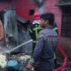 আশুলিয়ায় আগুনে বসতবাড়ি ও গ্যারেজ পুড়ে ছাই
