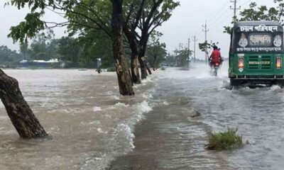 নিম্নচাপে বাড়ছে নদীর পানি, বন্যার শঙ্কা