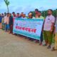 বরগুনায় বিএনপি নেতার ওপর হামলার প্রতিবাদে মানববন্ধন