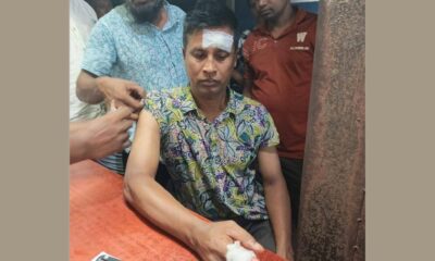 সাঘাটা থানায় রাইফেল ছিনিয়ে নেওয়ার চেষ্টা, এসআই ছুরিকাহত