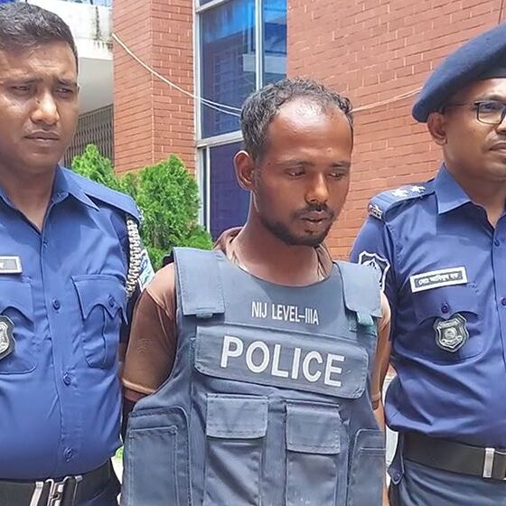 ময়মনসিংহে ভাবি-ভাতিজাদের গলা কেটে হত্যা, নজরুল গ্রেফতার