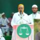 জামায়াতে ইসলামীর সম্মেলনে বক্তব্য দেন আবরার ফাহাদের বাবা। ছবি : সংগৃহীত