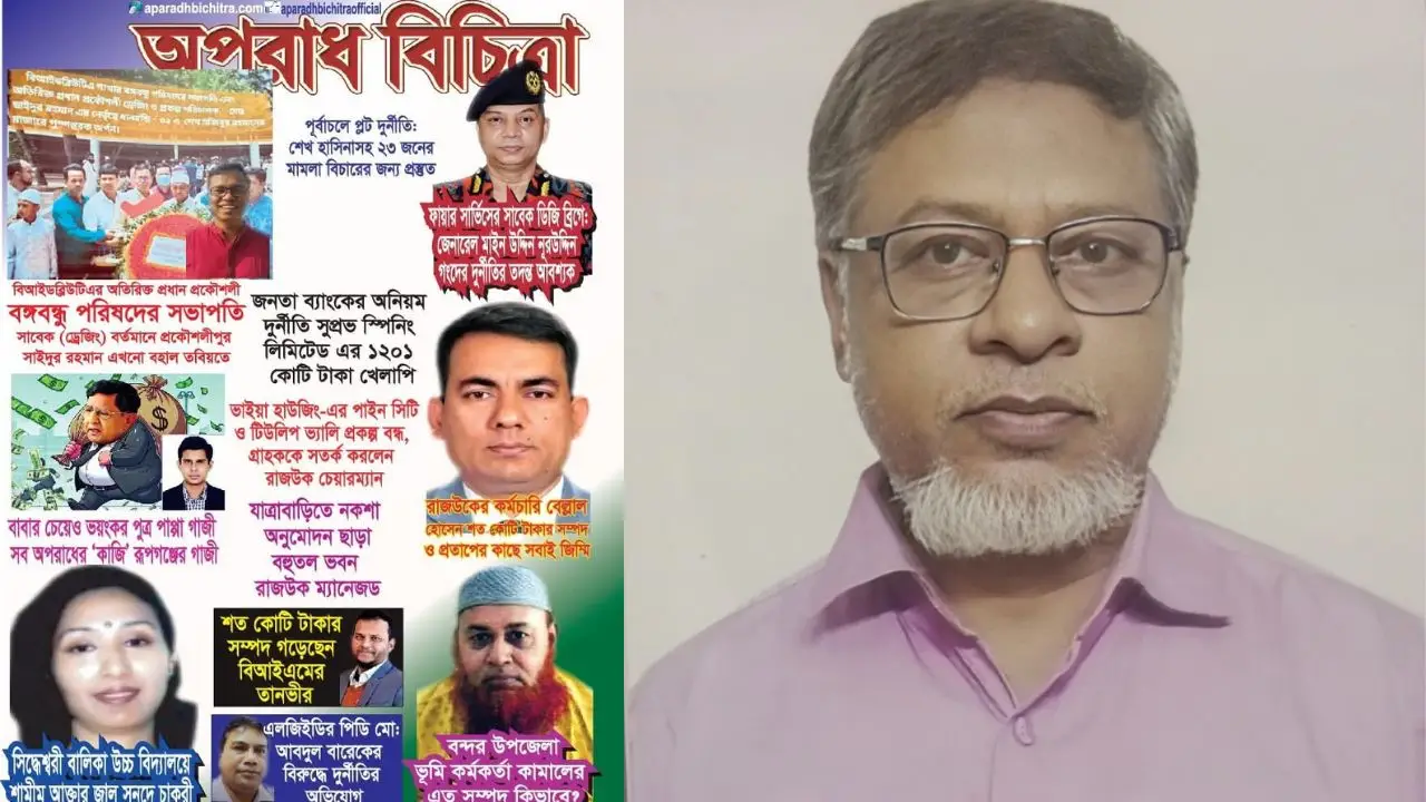 এস এম মোরশেদ অপরাধ পত্রিকা বাংলাদেশ