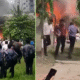 ঘটনাস্থলে কাজ করছে সেনাবাহিনী। ছবি : সংগৃহীত