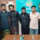 গাজীপুর-টাঙ্গাইল মহাসড়কে ডাকাতির প্রস্তুতিকালে ৫ ডাকাত গ্রেপ্তার