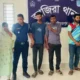 জাজিরায় স্বামী-স্ত্রীসহ ৪ মাদককারবারি গ্রেপ্তার