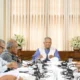 নির্বাচনের প্রস্তুতি নিয়ে প্রধান উপদেষ্টার সঙ্গে আইনশৃঙ্খলা বাহিনীর সভা