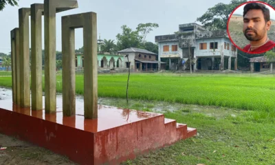 মাদ্রাসা মাঠে ইউপি সদস্যের বীজতলা