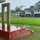 মাদ্রাসা মাঠে ইউপি সদস্যের বীজতলা