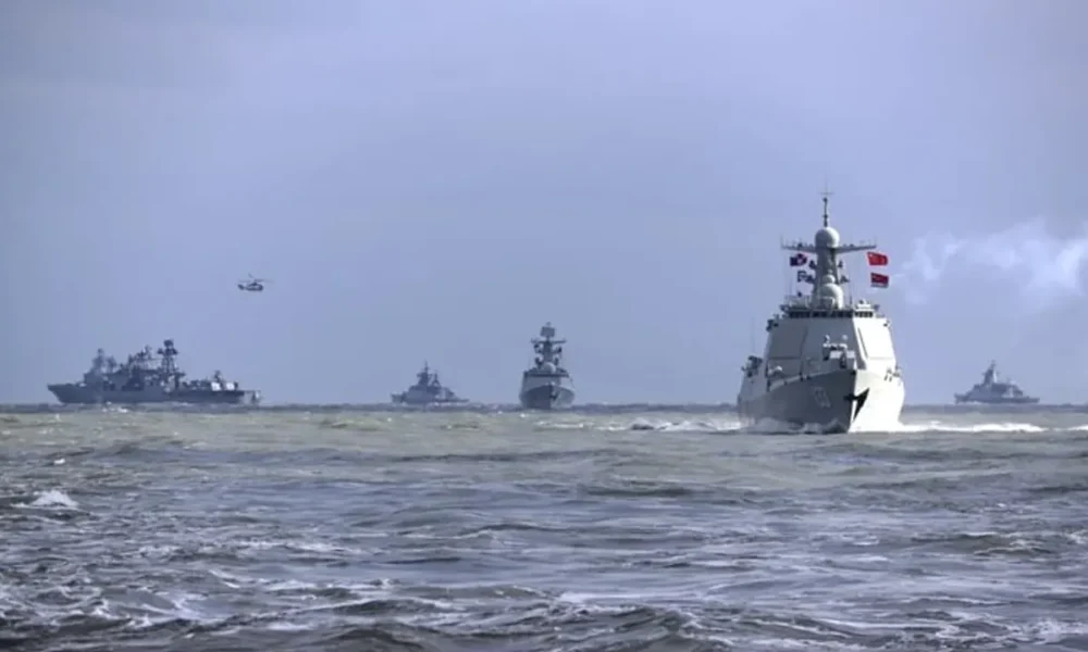 চীন-রাশিয়ার যৌথ সামুদ্রিক মহড়া ‘জয়েন্ট সি-২০২৫’