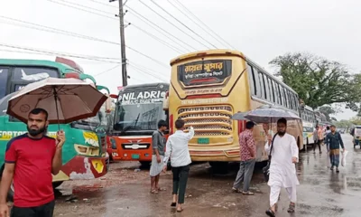 সুনামগঞ্জে শিক্ষার্থী-শ্রমিক দ্বন্দ্বে পরিবহন ধর্মঘট