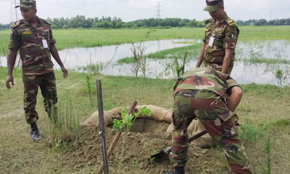 জালে উঠে এলো মর্টার শেল, নিষ্ক্রিয় করল সেনাবাহিনী